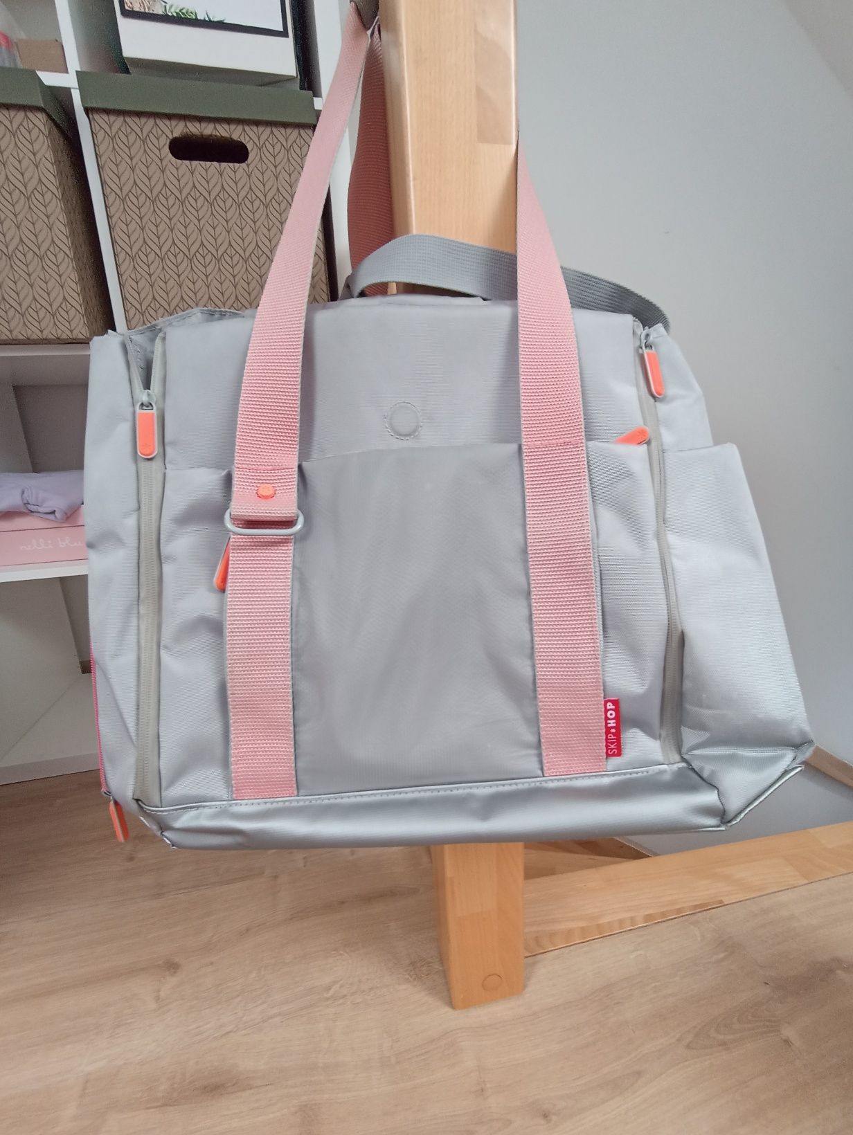 Skip Hop, Torba Fit All-Access Platinum/Coral