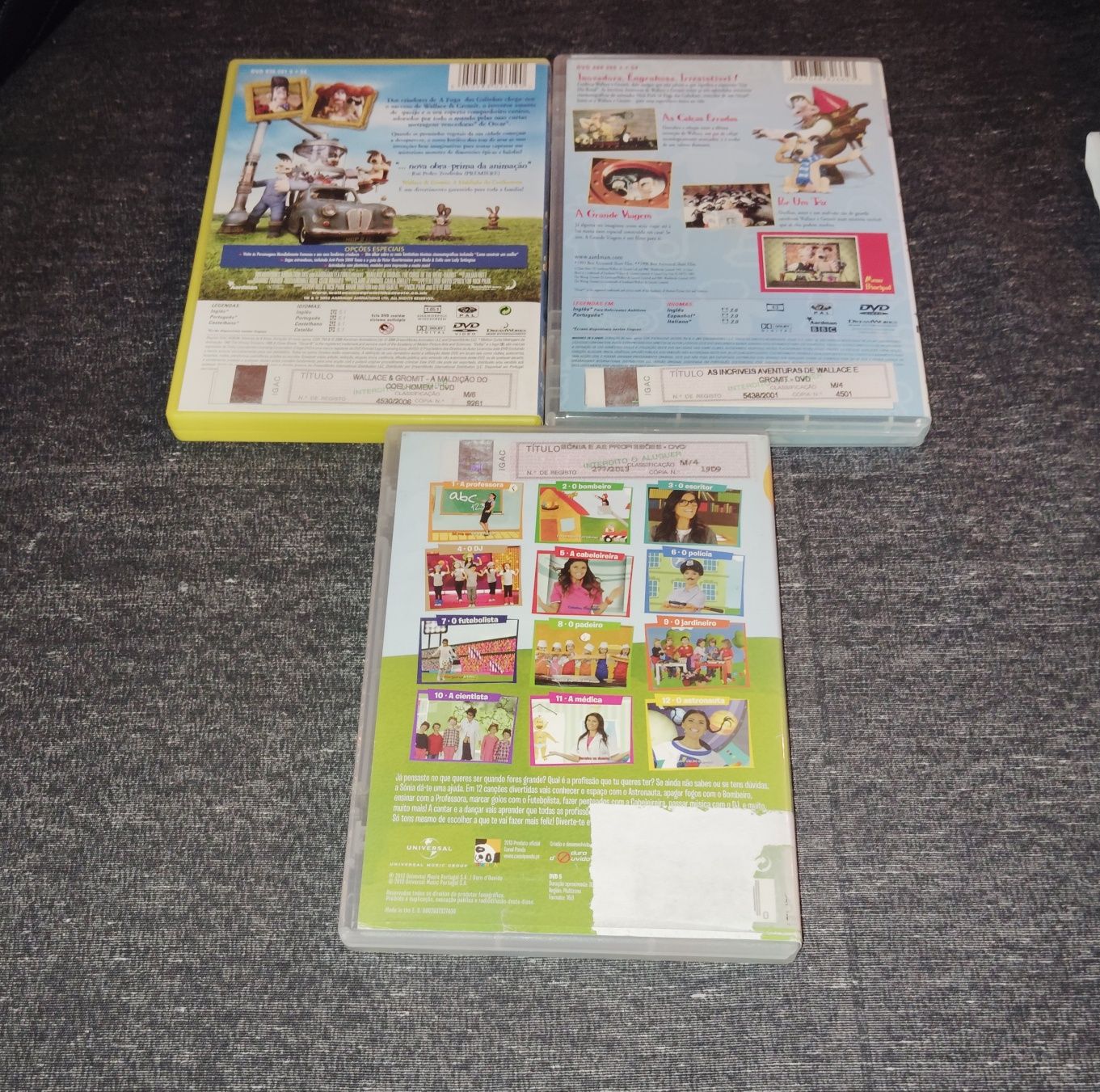 DVDs Infantis Usados