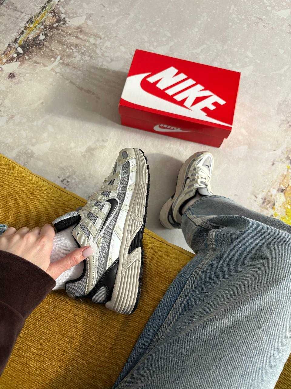 Nike P-6000 Platinum Tint Black