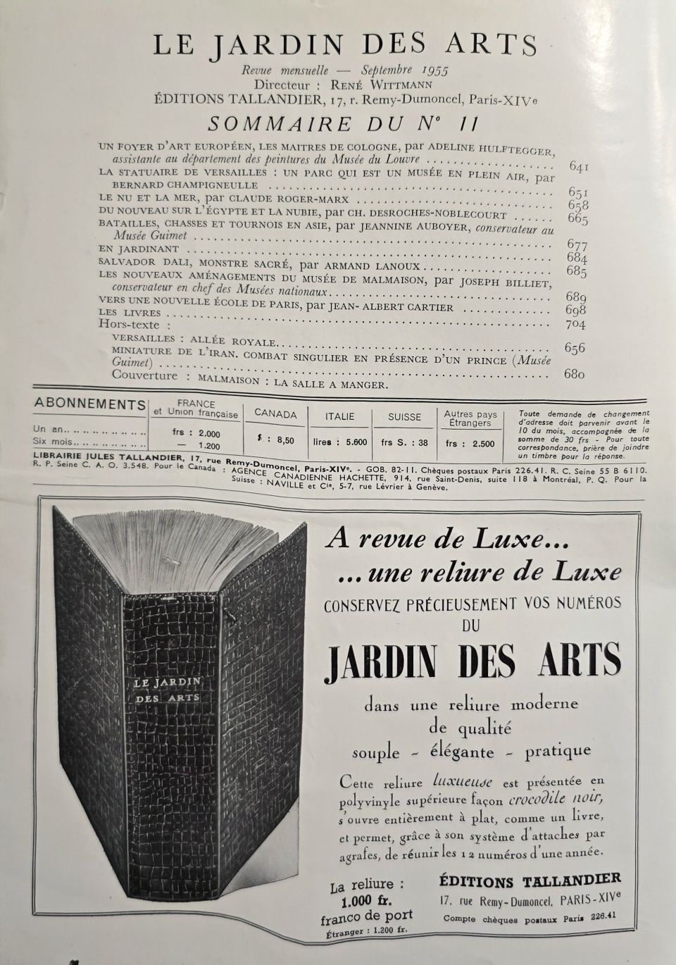 Le Jardin des Arts