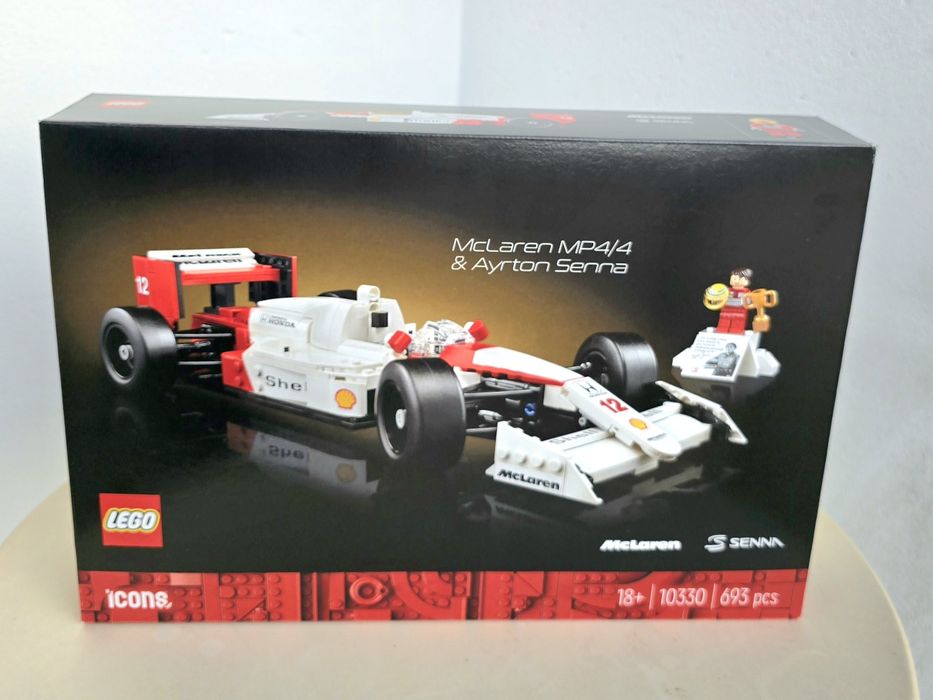 LEGO 10330 Icons McLaren MP4/4 e Ayrton Senna - ORIGINAL