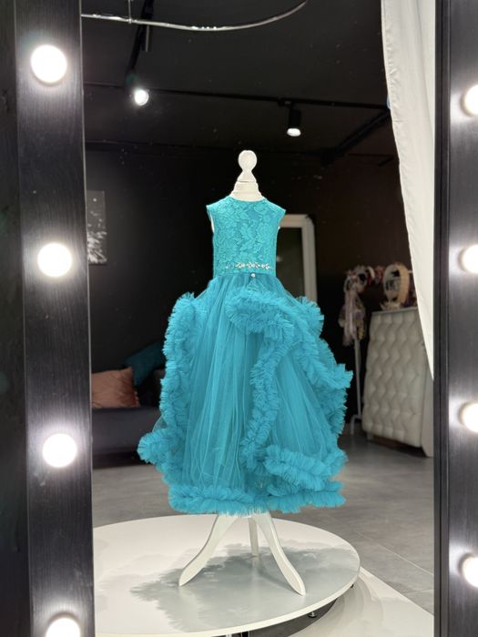 Сукня для дівчинки 6-9 років. Ялинка