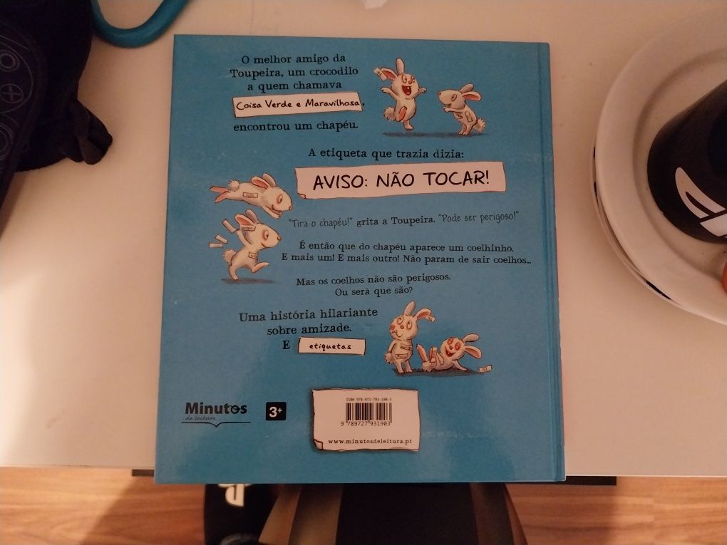 Livro "Aviso, não tocar" de Tim Warnes