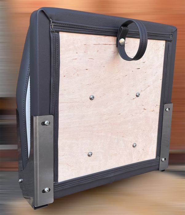 Крісло складне,поворотне для човна ПВХ,катера(морський вініл)