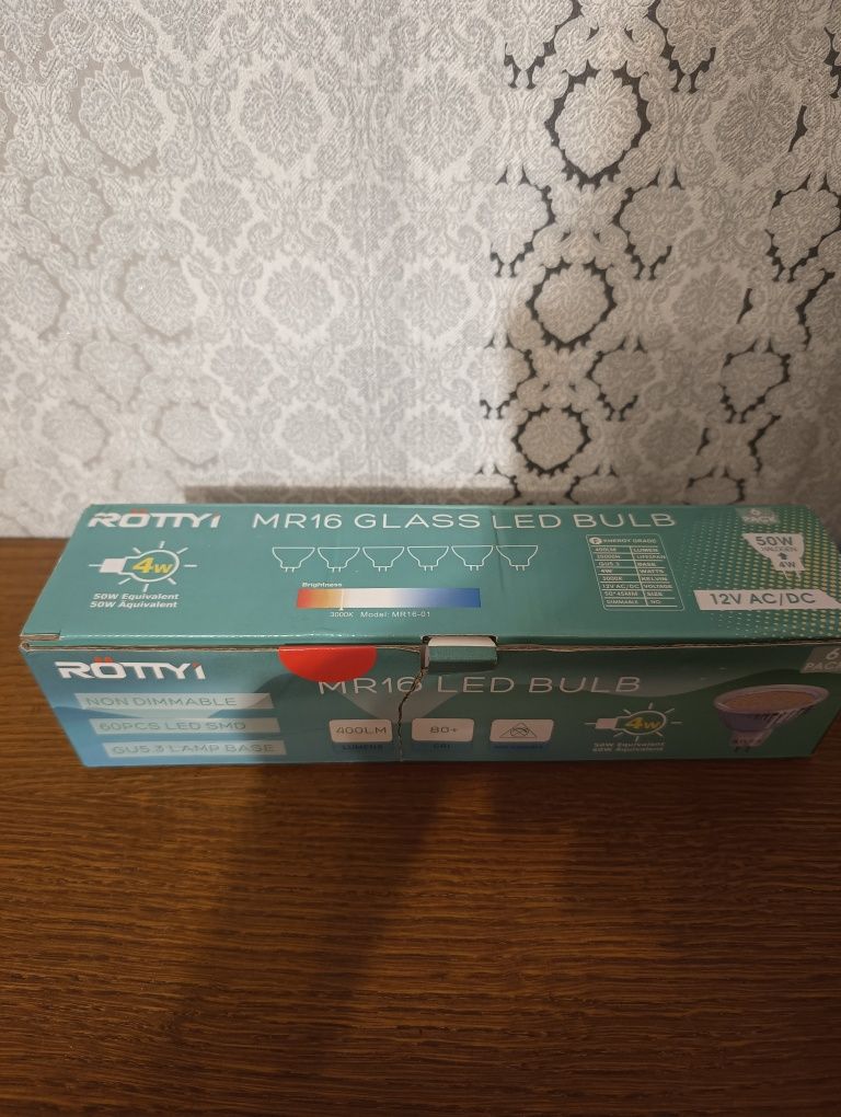 Rottyi zestaw 6 żarówek LED