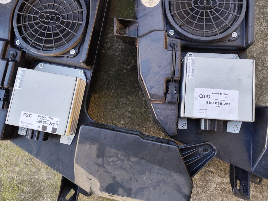 Audi A4 B6 amplificador + subwoofer original