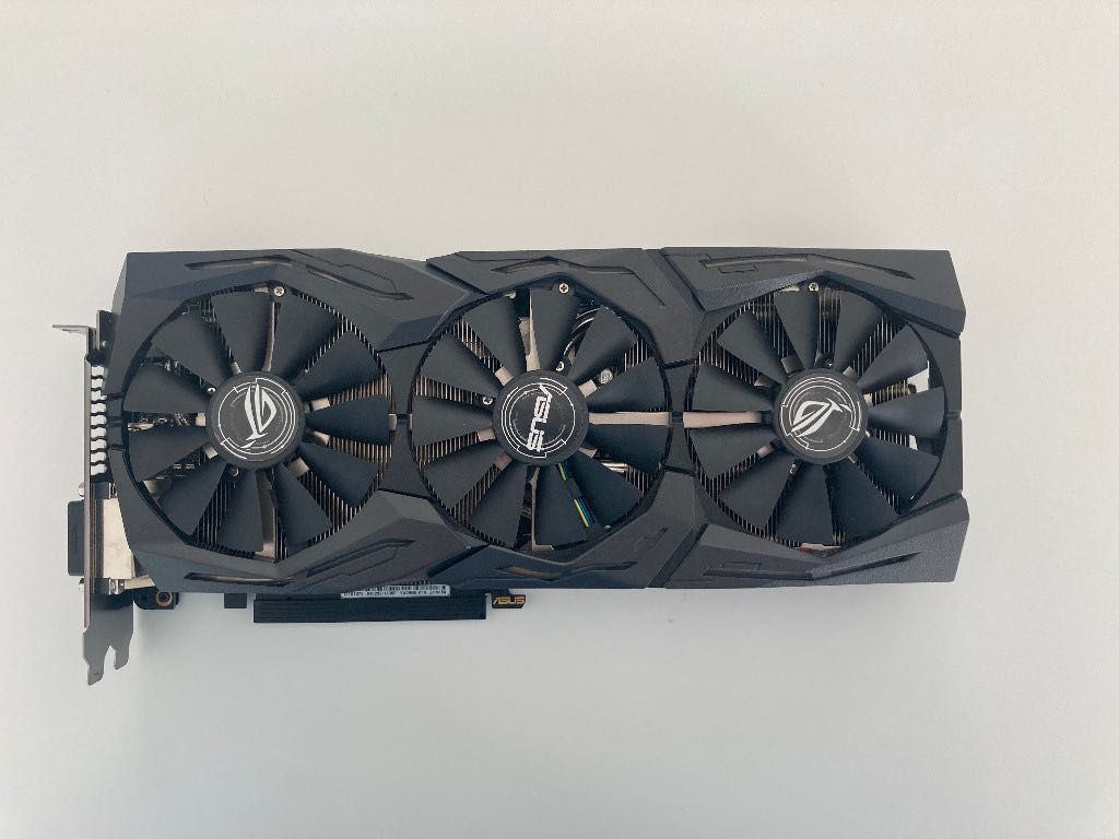 asus strix 1070 8GB karta graficzna jak nowa