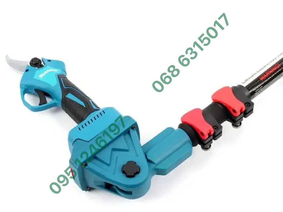 Набор 3в1 Makita Пила DUC155Z Секатор DUP365 штанга (2 шт АКБ 24V 5Ah)