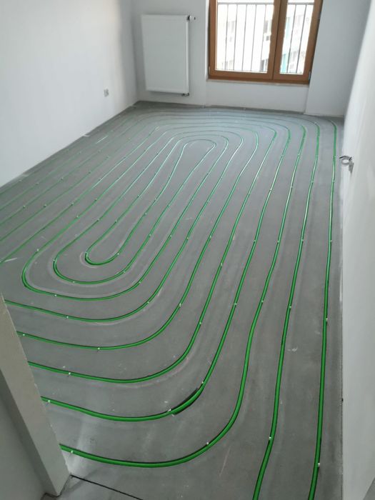 Frezowane ogrzewanie podłogowe frezowanie wylewki, wiercenie w betonie