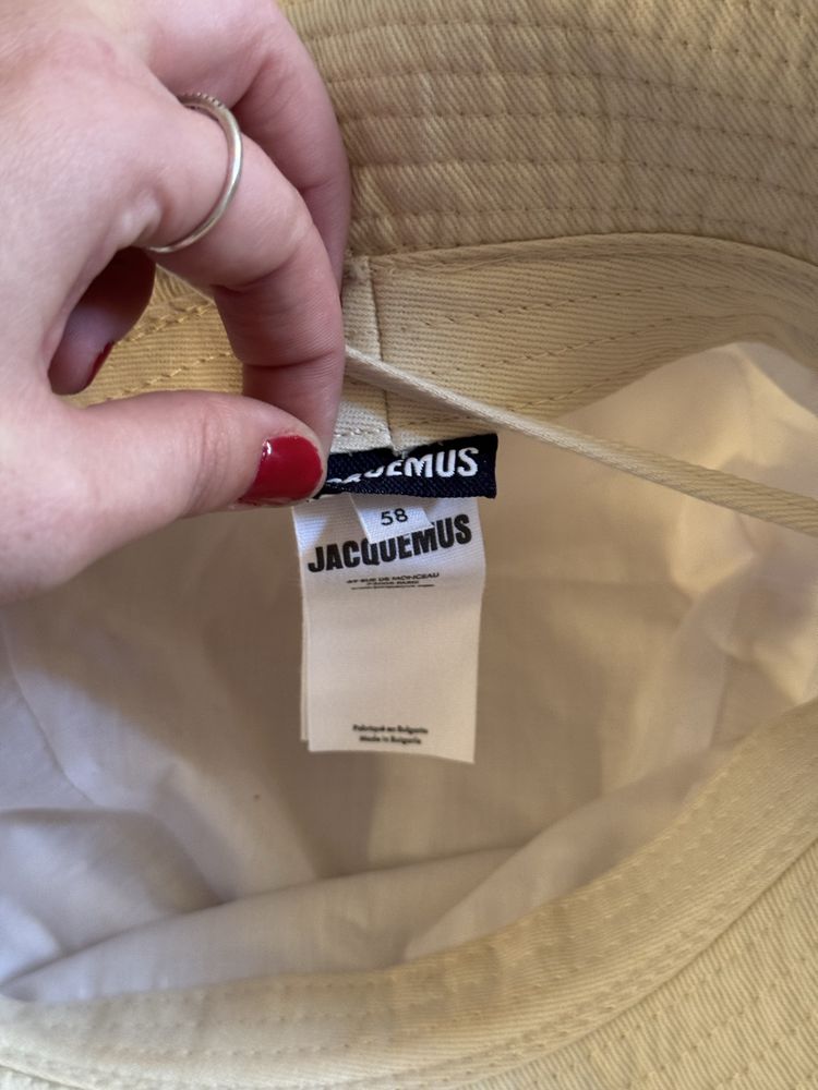 Hat jacquemus creme