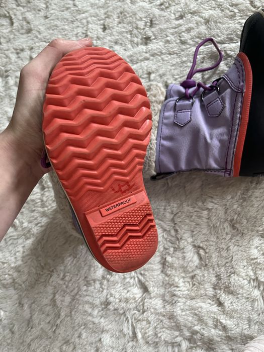 Зимові сапоги на дівчинку 28 р