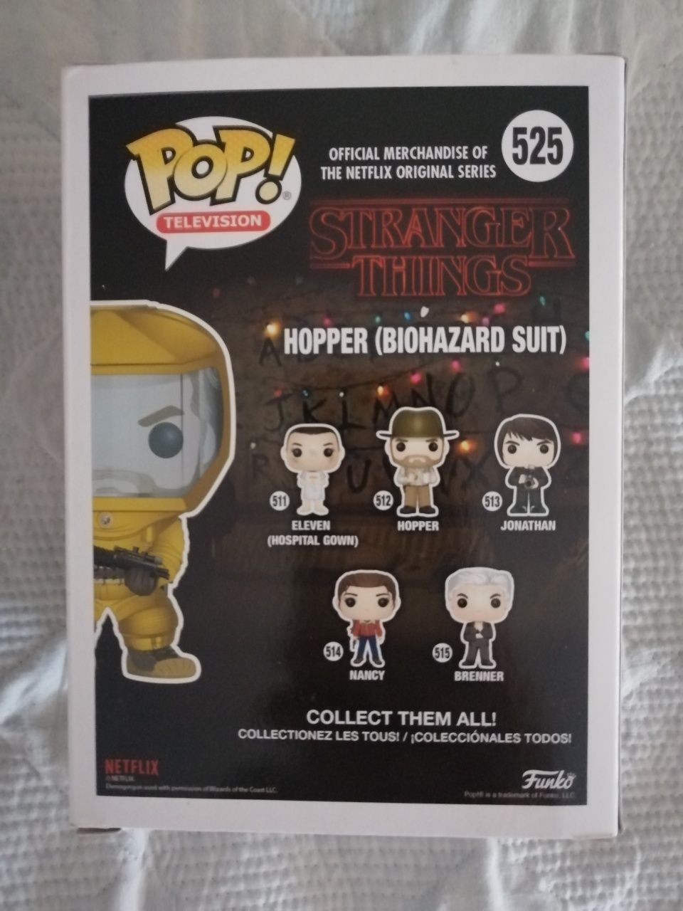 Funko Pop. Hopper (Biohazard Suit) 525.HT Exclusive.