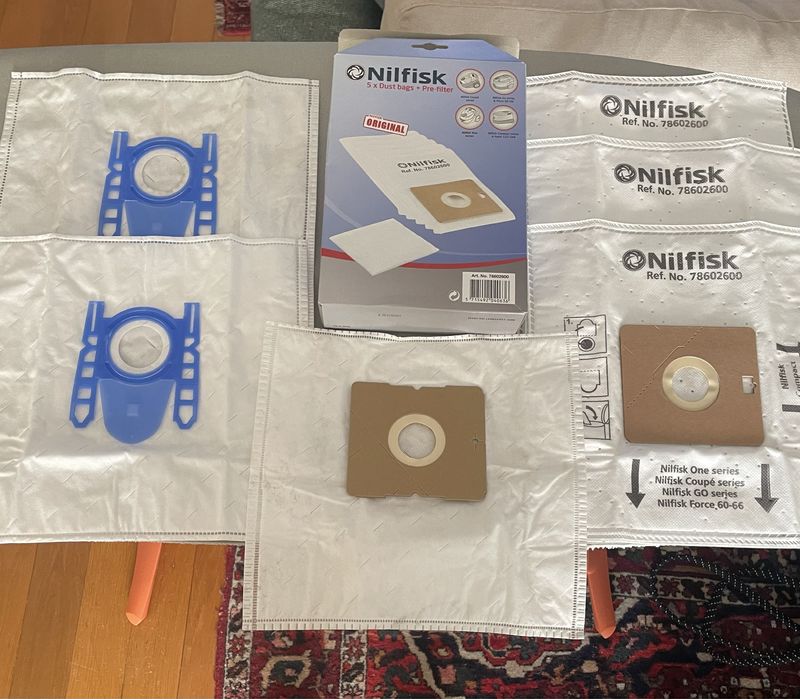 Filtros para aspirar totalmente novos