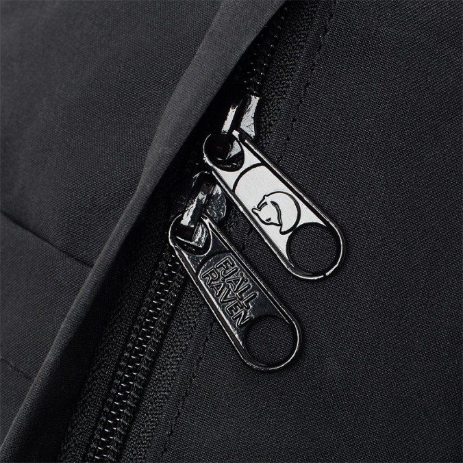 Чорний рюкзак Kanken 16 L з райдужними ручками наплічник канкен черный