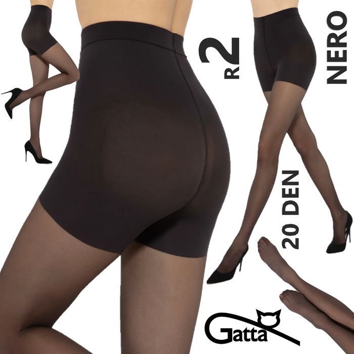 Gatta Rajstopy Modelujące Body Shaper 20 Den, Nero, Rozm. 2