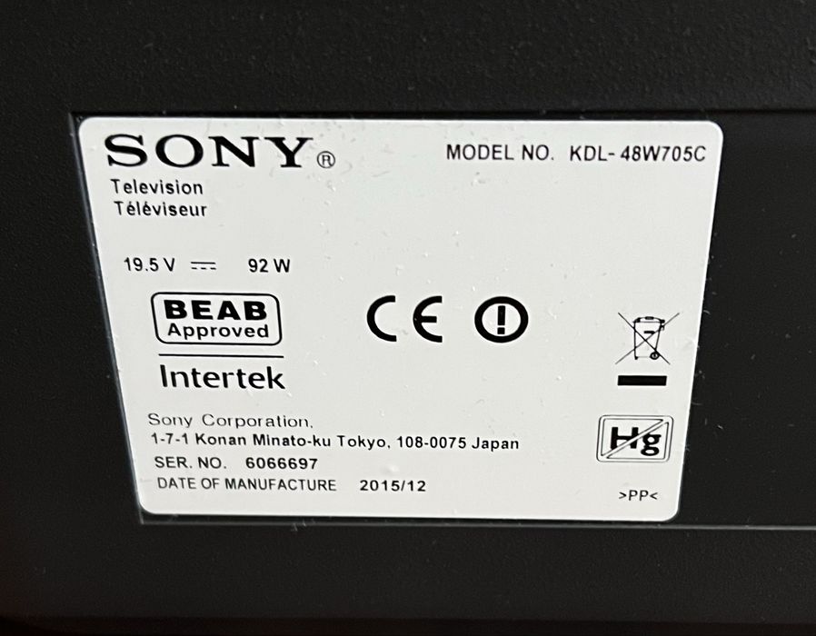 Telewizor Sony Kdl-48W705C
