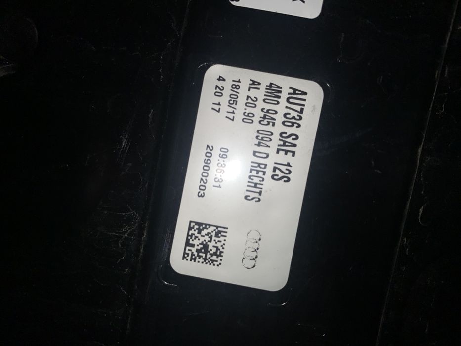 Стопы Audi Q7 4M 2016-2019 USA фонари фары европа