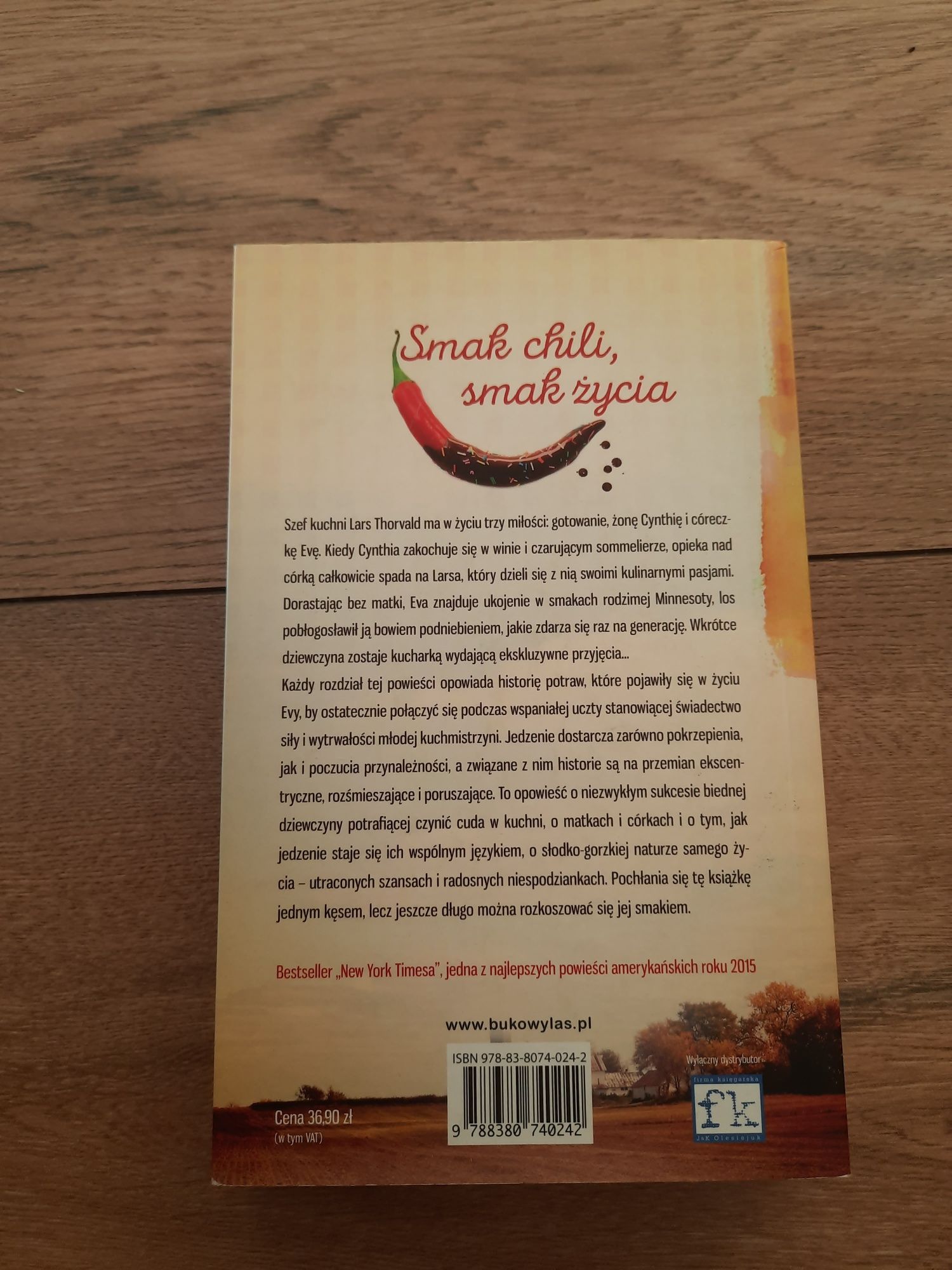 Książka "Smak chili, smak życia"