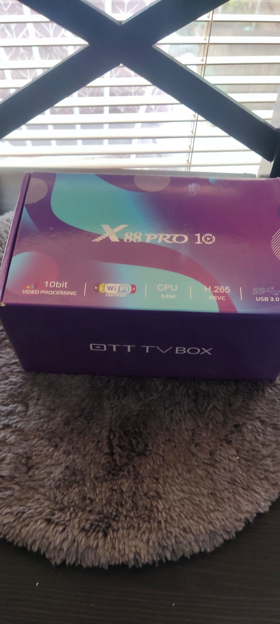 Tv Box X88 pro10 4Gb ram,android 10
