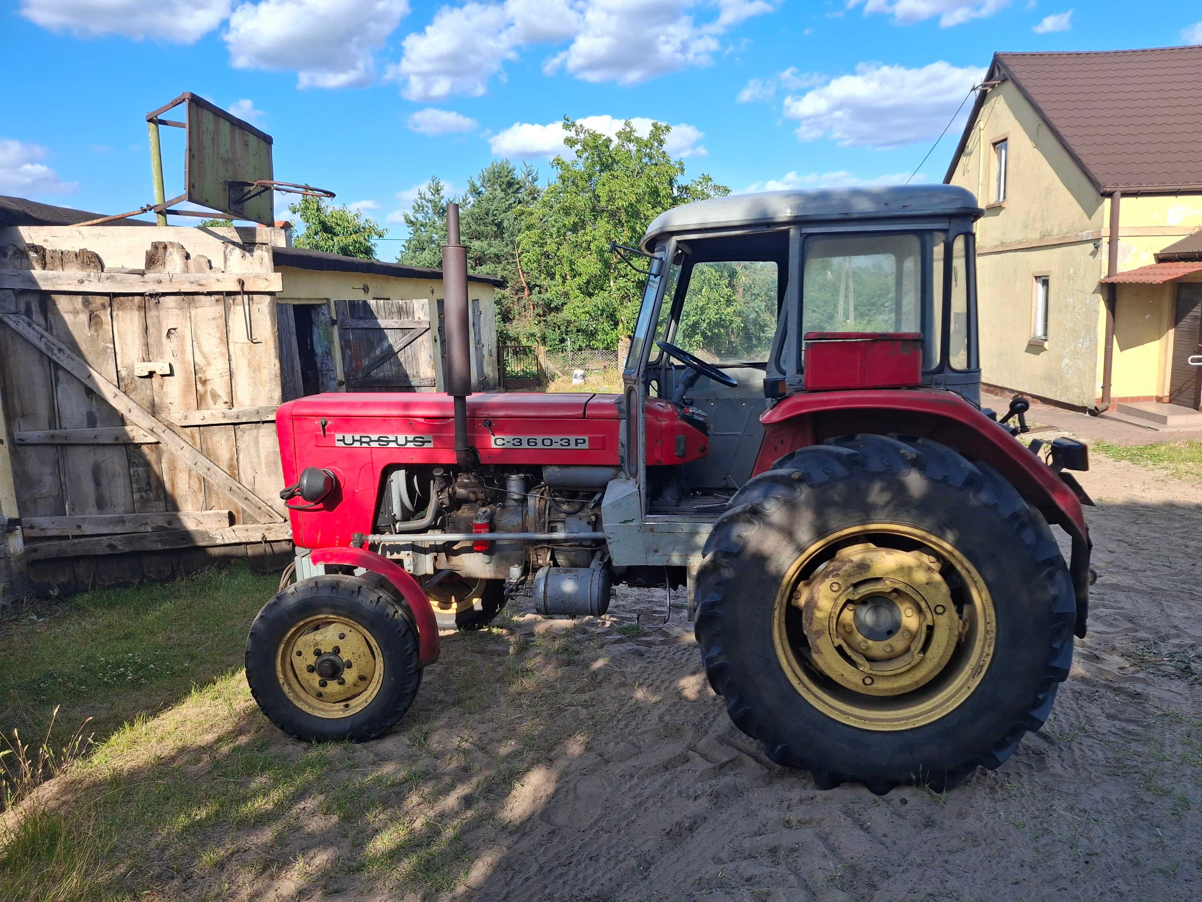 Traktor Ciągnik Ursus c-360-3p