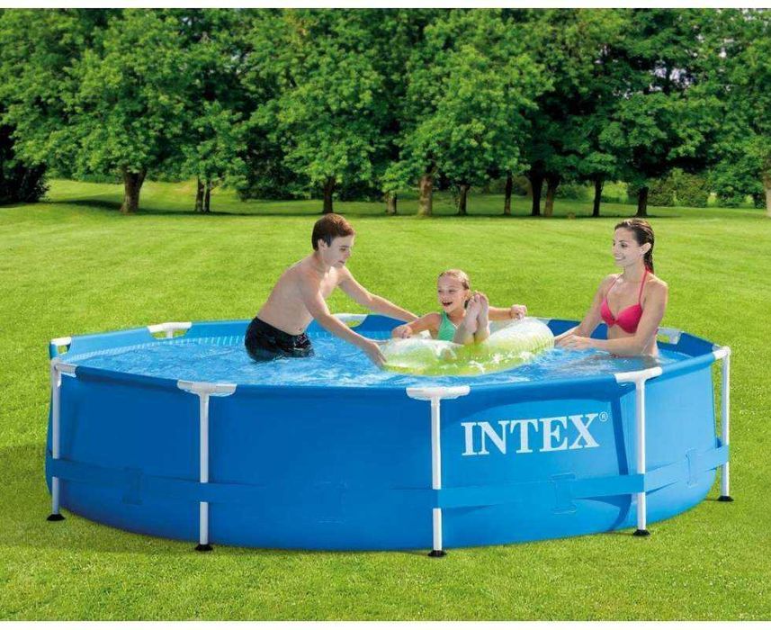 Каркасний басейн Intex 305 x 76 см з фільтром ХІМІЯ 5в1 У ПОДАРУНОК