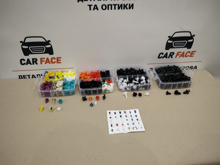Автомобільні кліпси та кріплення – універсальні та під конкретні авто