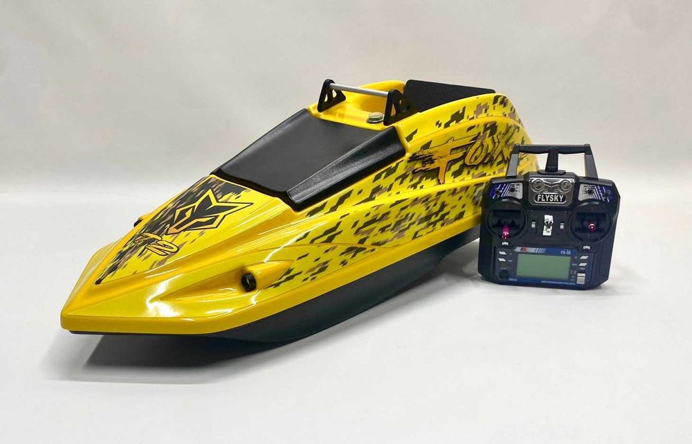 Łódka Zanętowa Fox T2 GPS Autopilot 9+1 Żółta