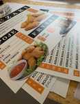 Menu Karty Dań podświetlane Projekty Ulotki Reklamy Drukarnia Expres