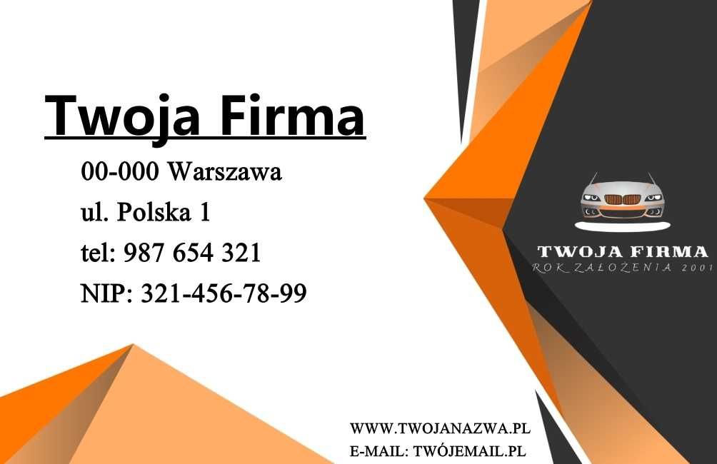 Wizytówki - laminowane, na papierze wizytówkowym, wysyłka w 24 godziny