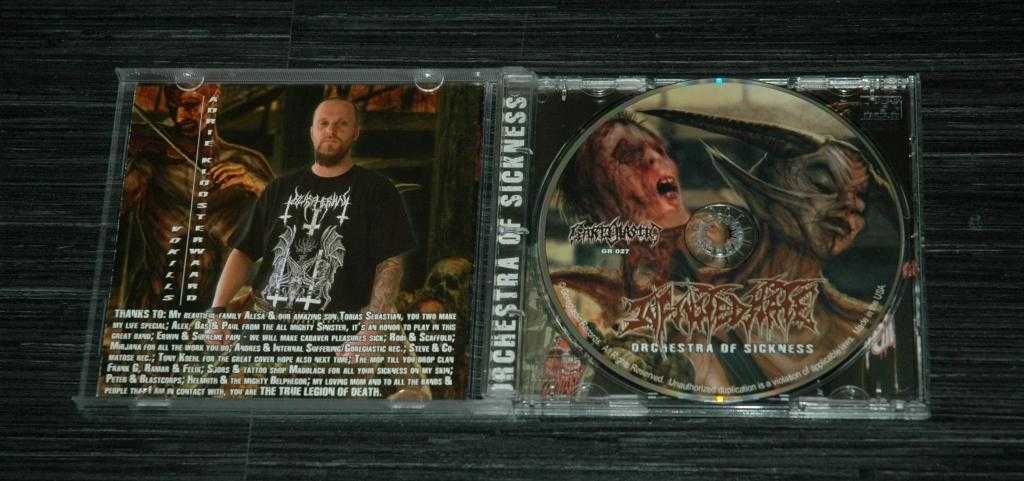 INFINITED HATE - Orchestra Of Sickness. 2007 Goregiastic.USA.SInister