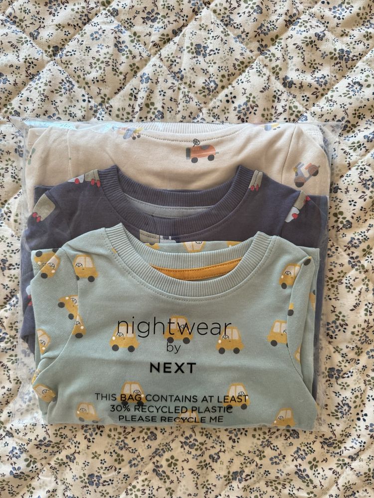 Новий набір піжамок від next