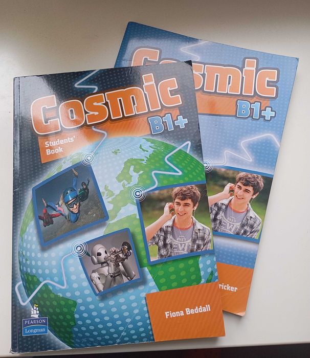 Cosmic b1+, students book, workbook.