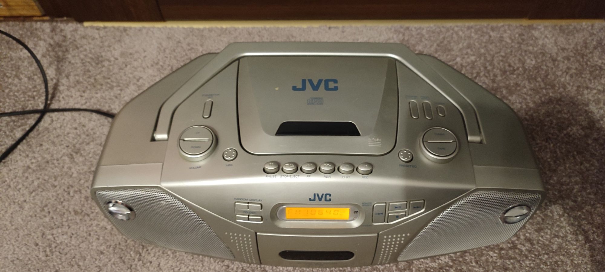 Radio radiomagnetofon JVC RC-EZ35S