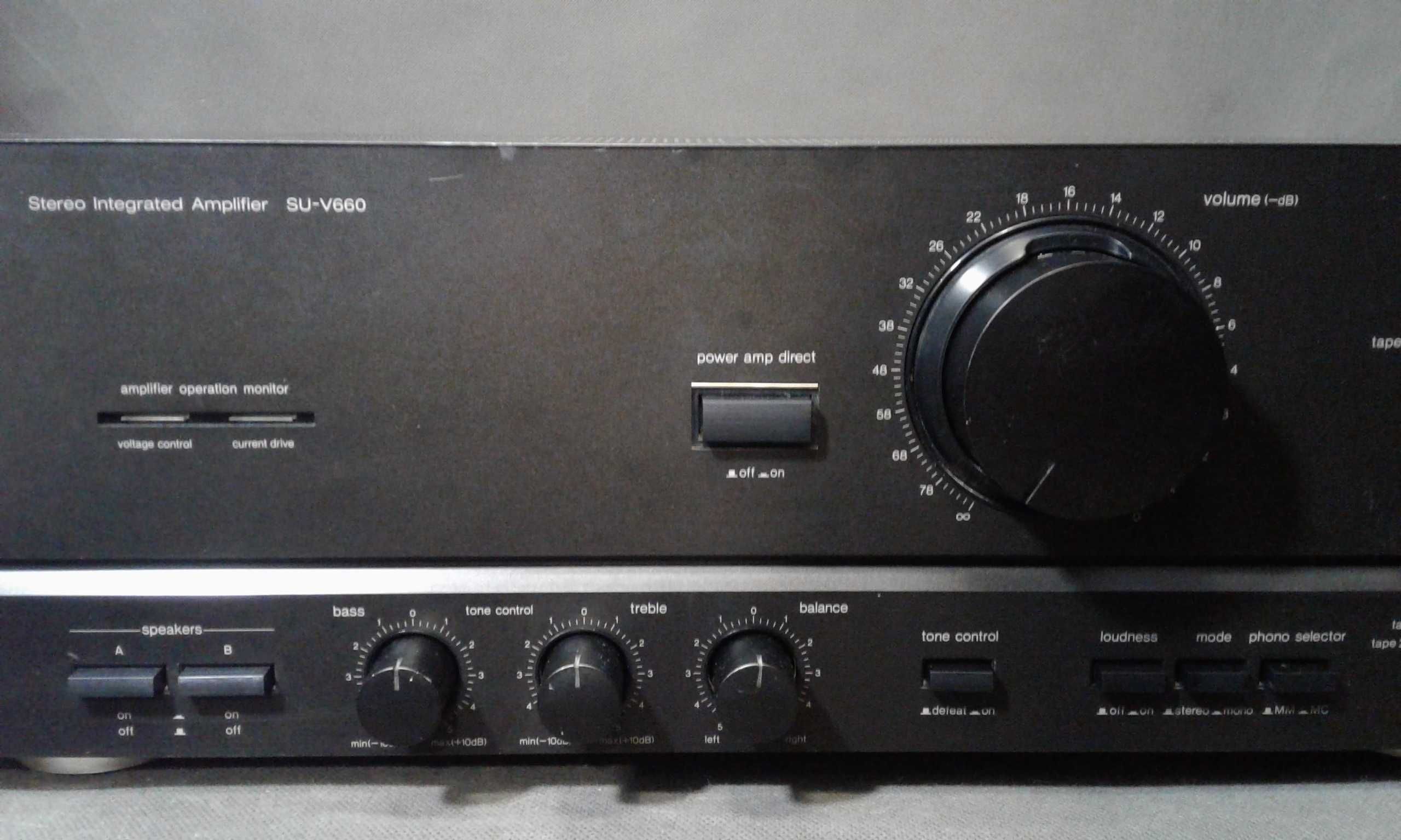 TECHNICS SU-V660,wzmacniacz stereo