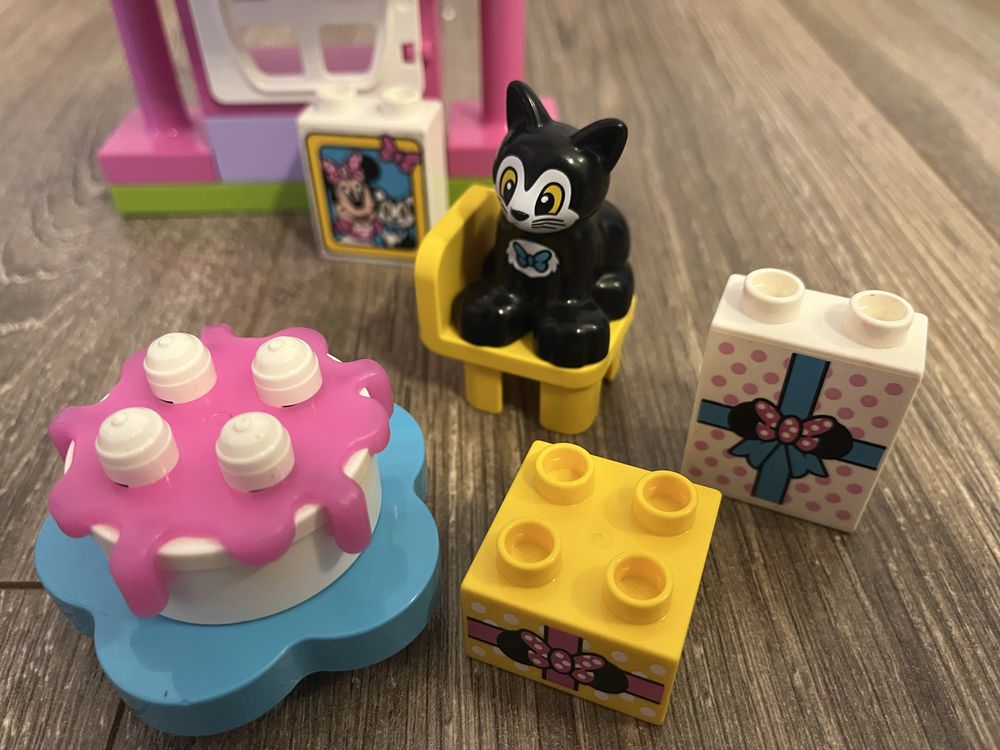 Lego duplo urodziny minnie