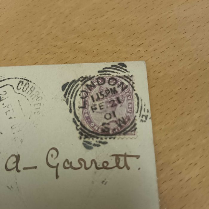 Postal antigo Victoria