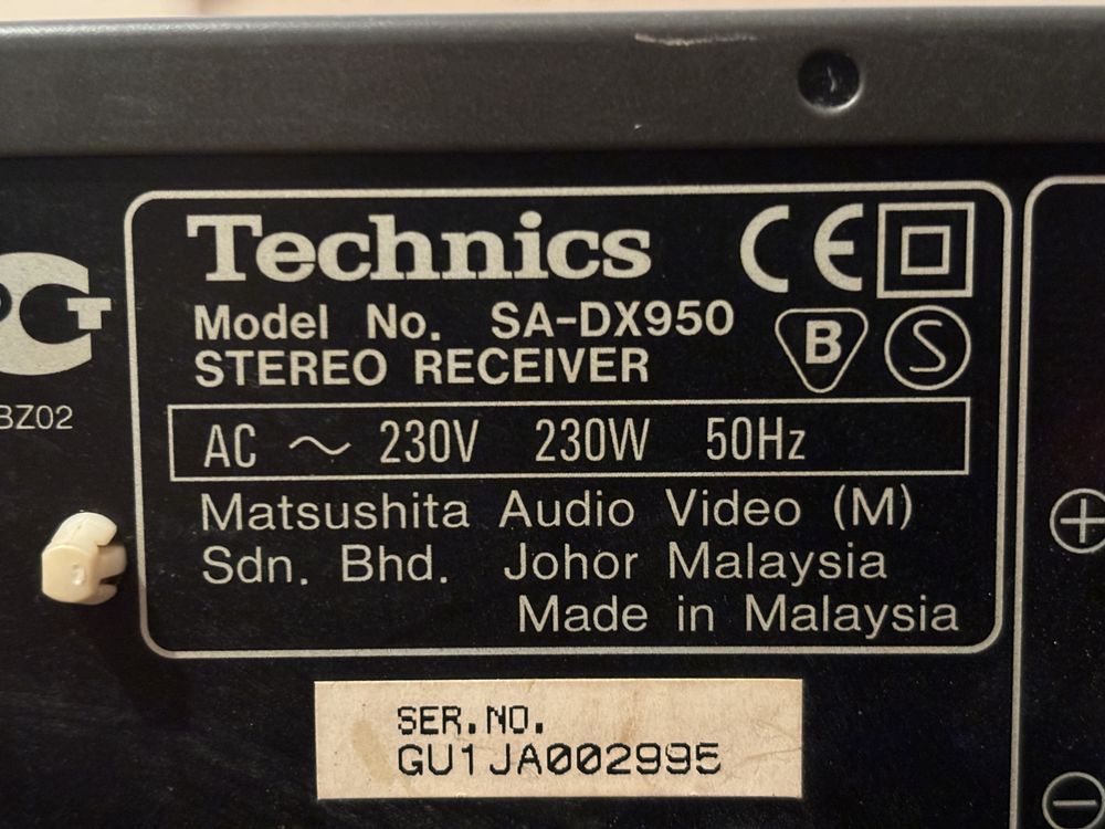 Technics SA DX950