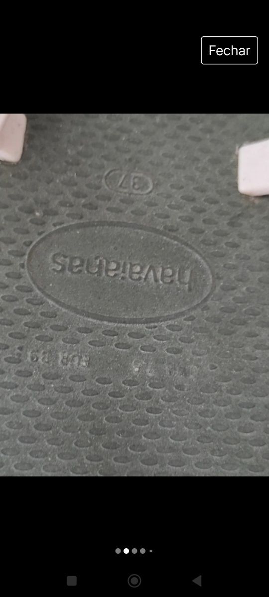 Sandálias Havaianas verdes n. 39 EU