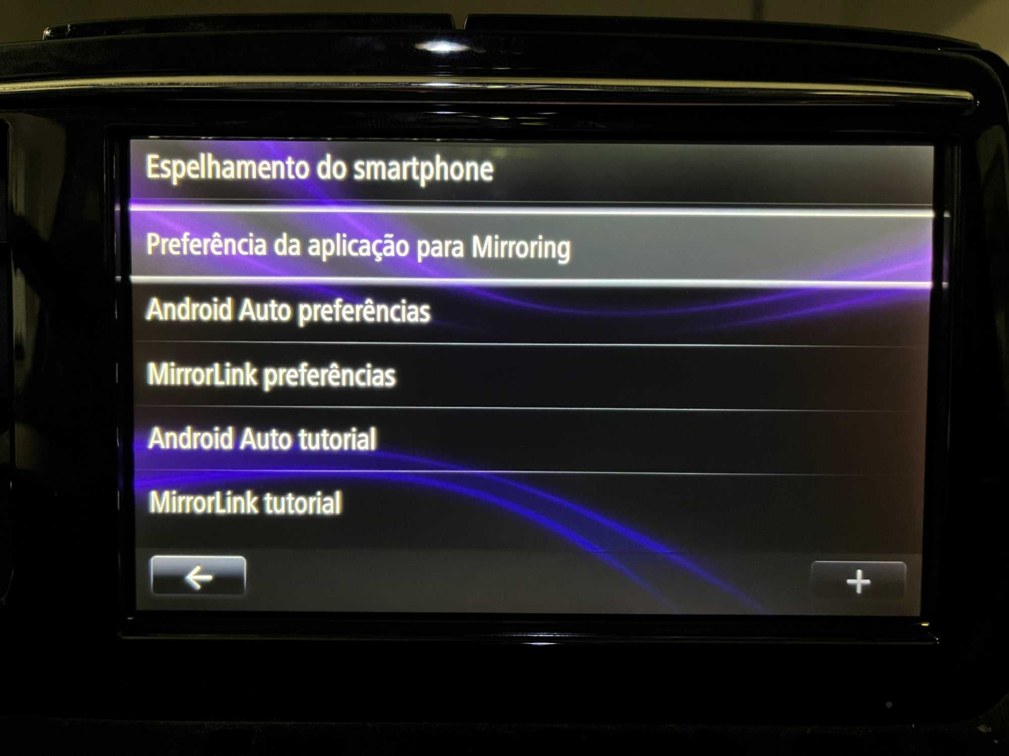 Ativação de Android Auto R-Link 1