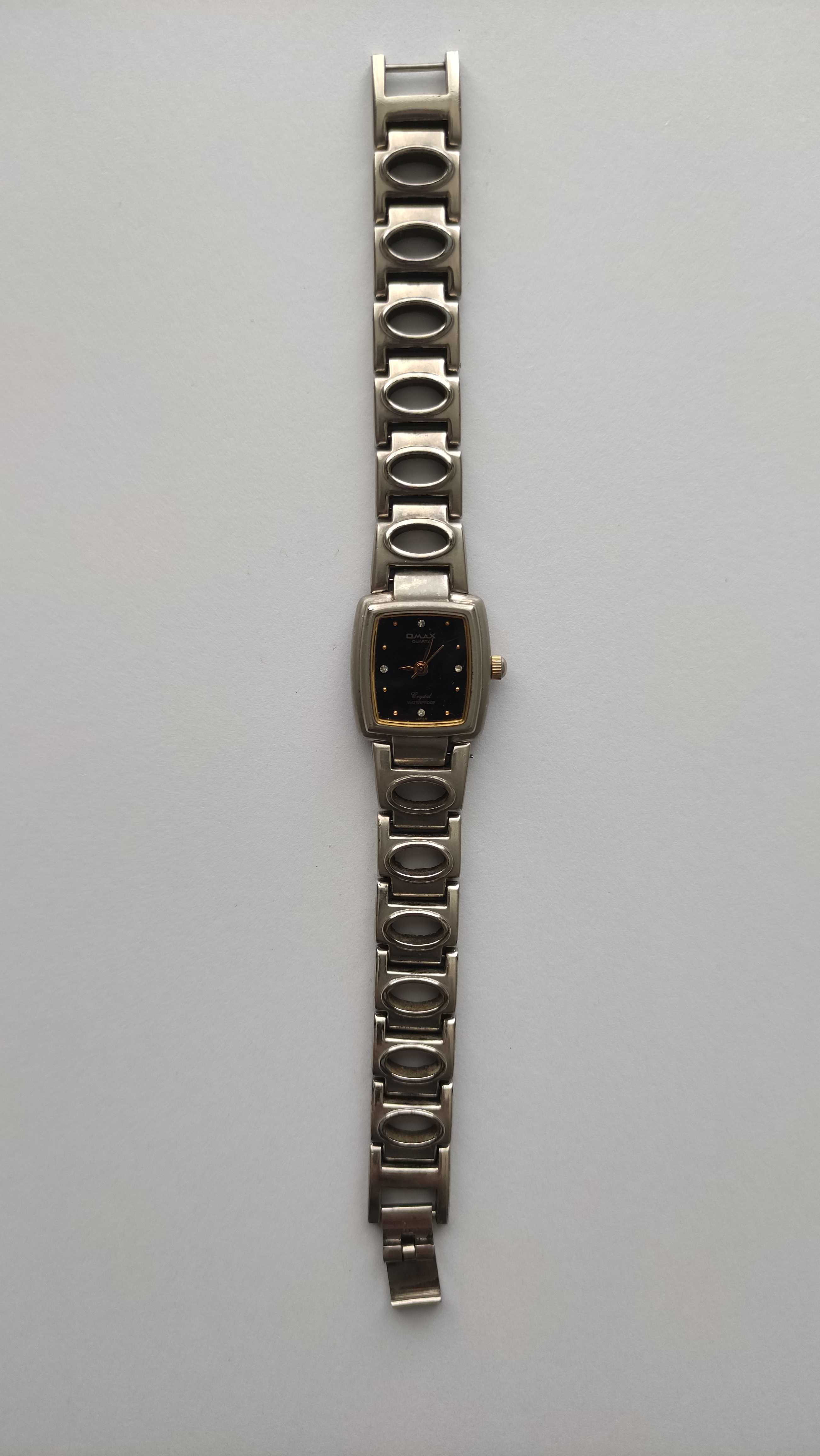 Жіночий наручний годинник кварцевий нержавіюча сталь японія Omax