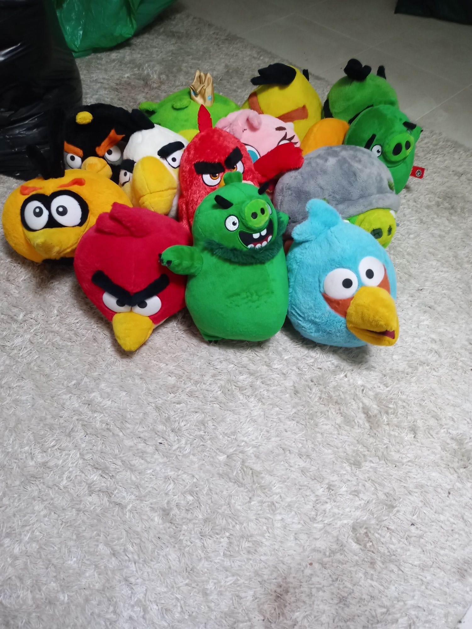 Coleção Peluches Angry Birds