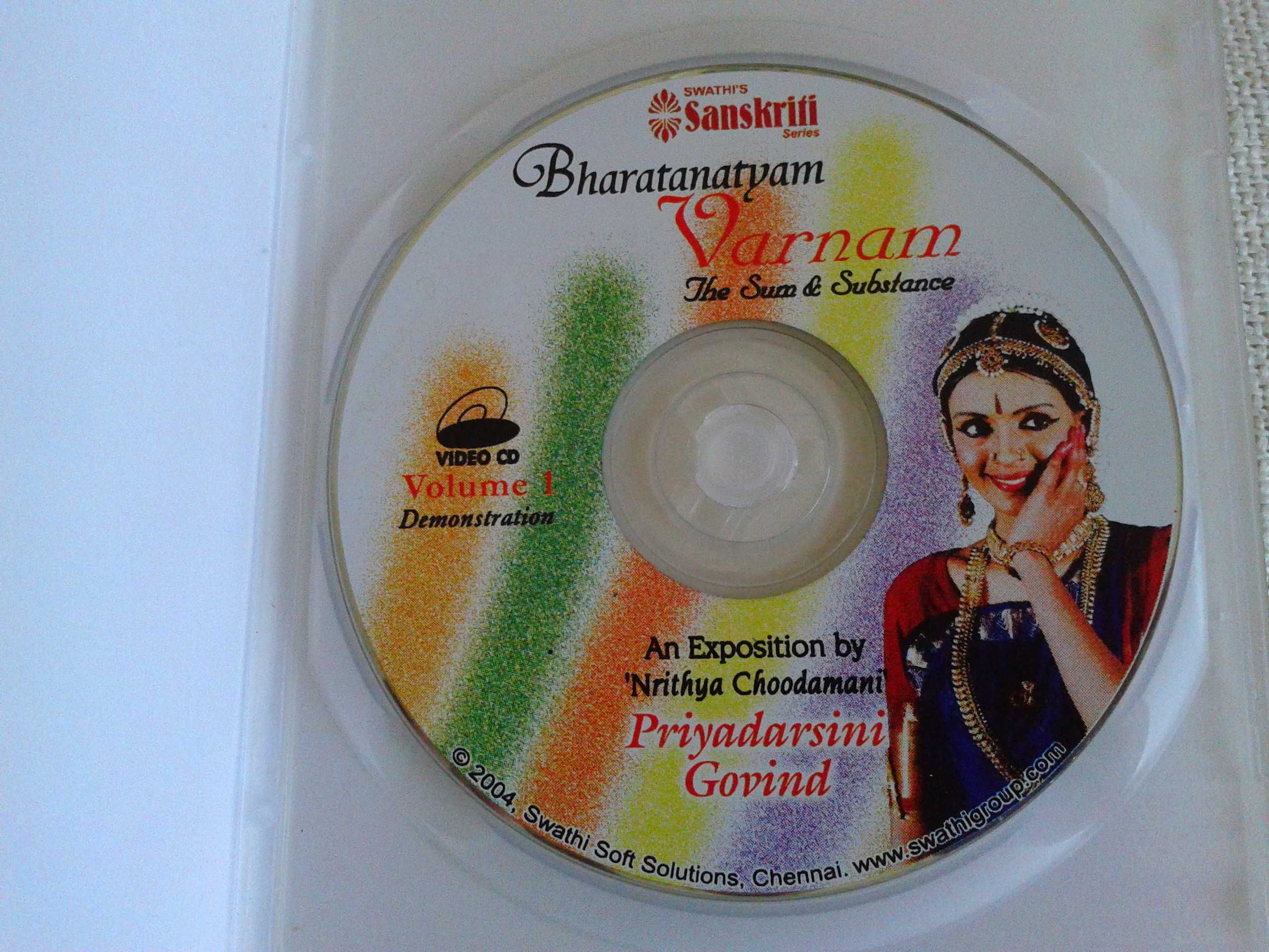 Joga Bharatanatyam Varnam -The Sum&Substance Theory,DemonstrationDVD