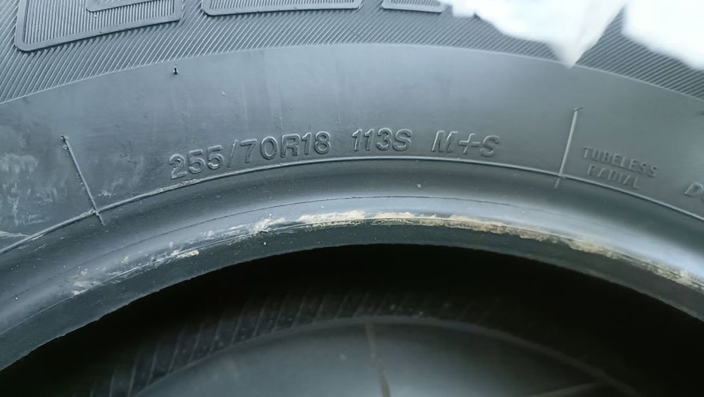 4x opony (nr1059) 255/70R18 Bridgestone Dueler H/T 840