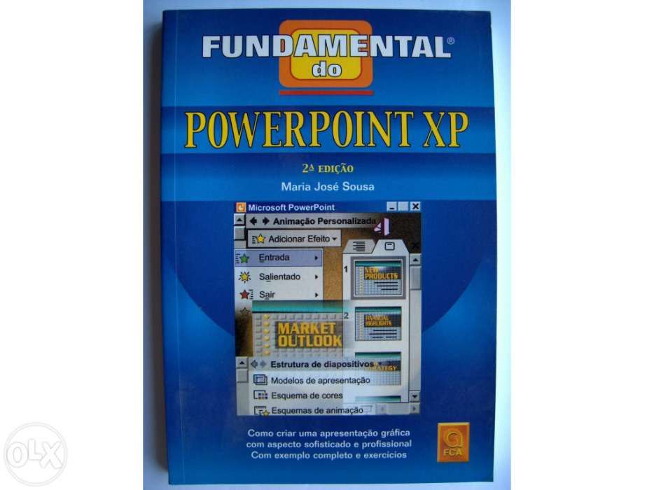 Conjunto de 3 livros fundamental windows xp (s,o, /excel/word/ppoint)