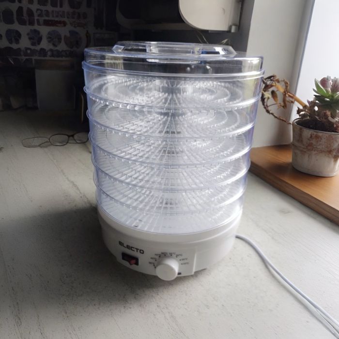 NOWA Duża Mocna Suszarka Do Grzybów Owoców Warzyw Ziół 500W 6 Sit XXL