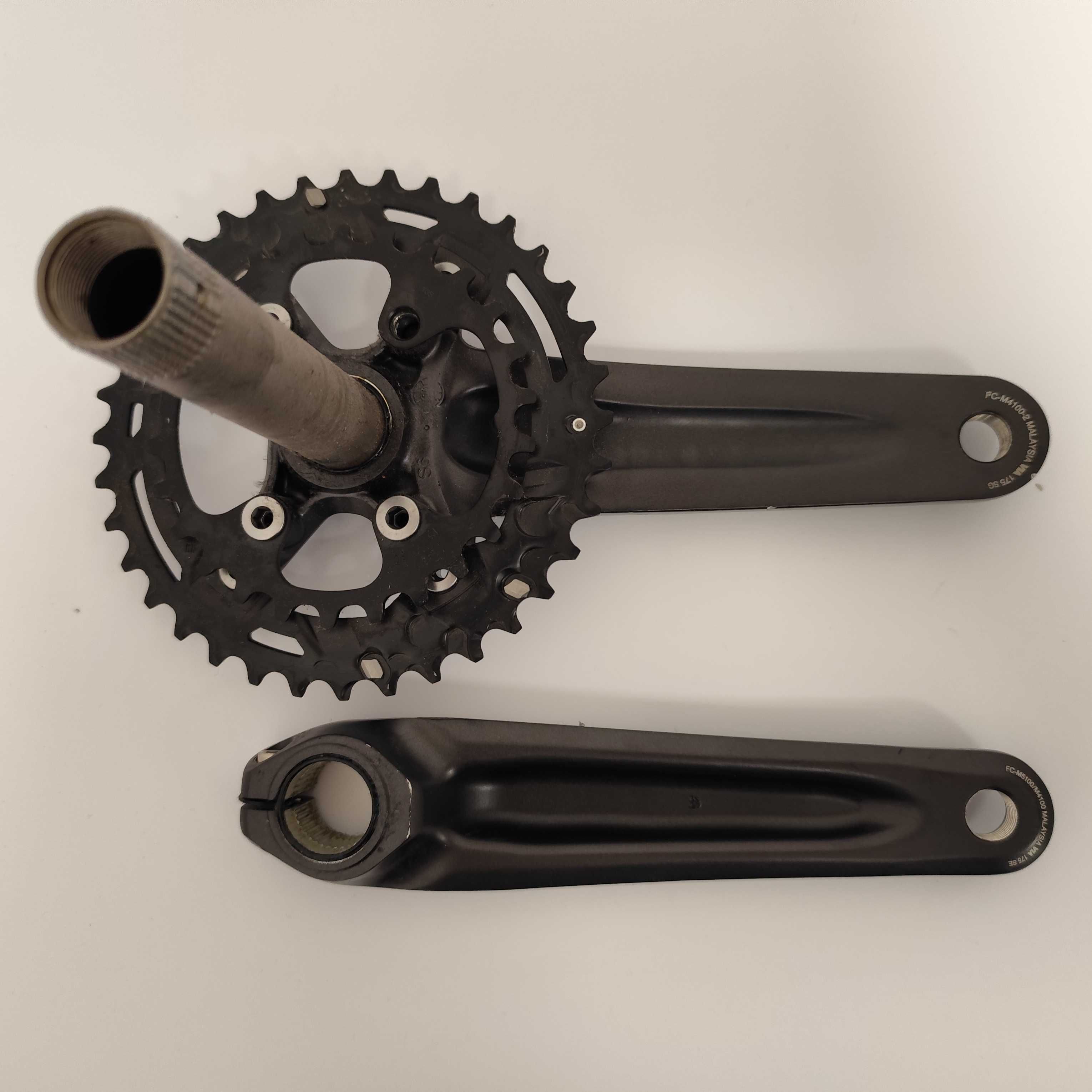 Mechanizm korbowy Shimano DEORE FC-M4100-2, 10rz 36-26
