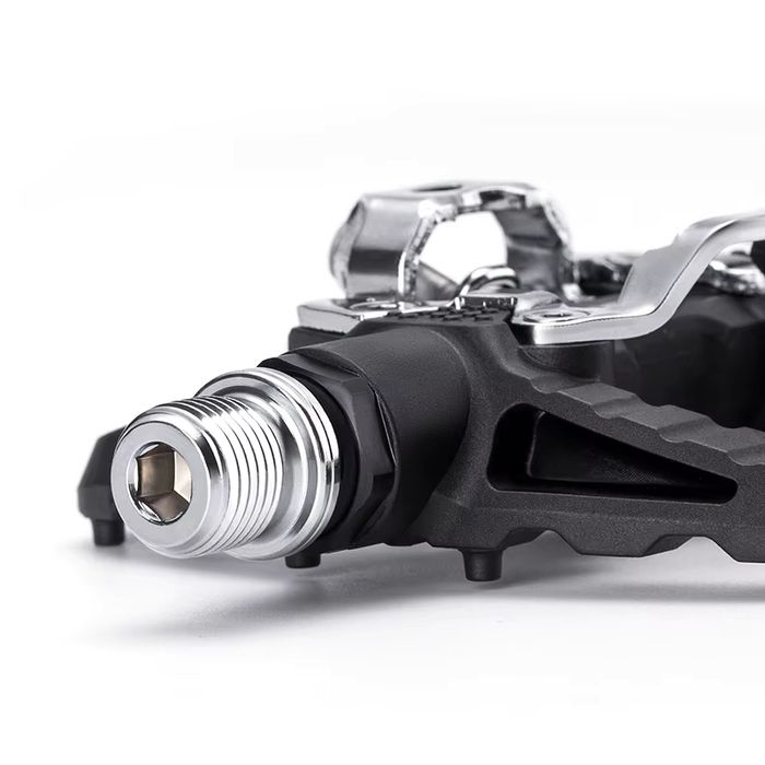 Pedały Rowerowe Mtb Platformowe Spd Dwustronne Nylonowe Rockbros Pd303