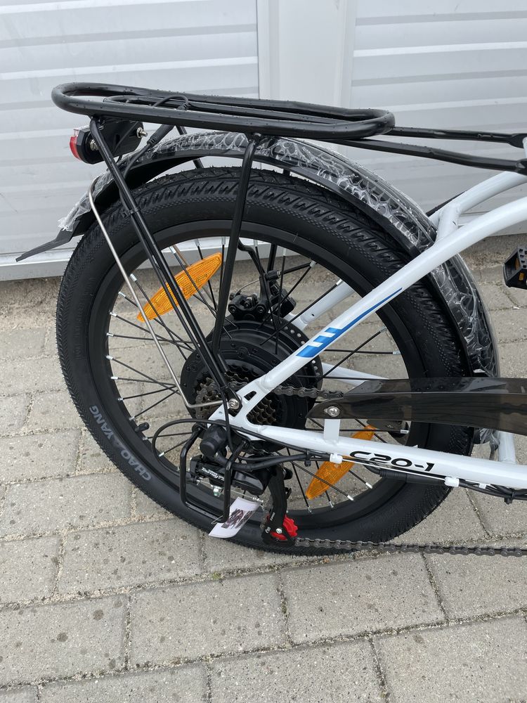 SUPER CENA! Rower Elektryczny VARUN C20-1 10,4Ah 250W 25km/h