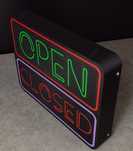 Dekoracja szyld open-closed