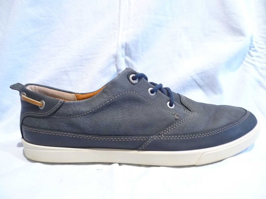 ECCO r.45/29cm Buty skórzane sznurowane casual